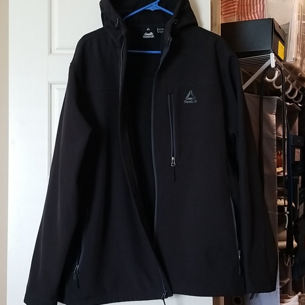 Reebok fleece lined men's 2XL jacket & 1/4 zip